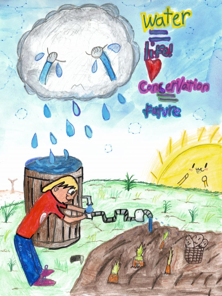 water conservation drawings for children